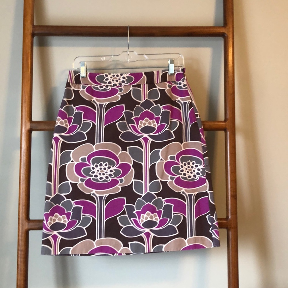 Boden Cotton a line skirt sz 6R, no flaws, excellent condition